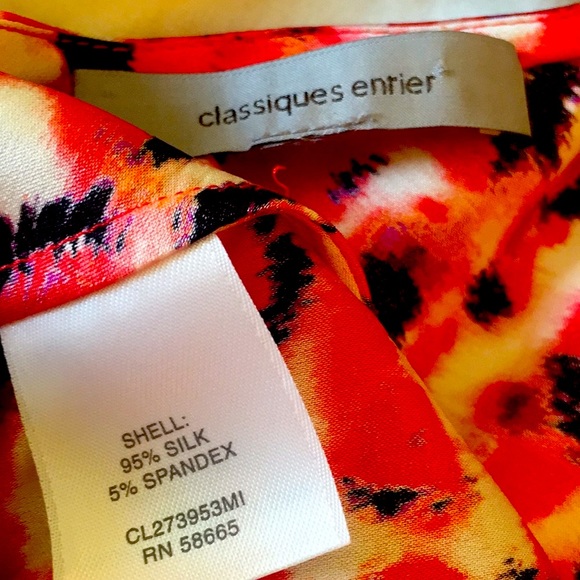 Silk Spandex Camisole Never Used - Picture 3 of 3